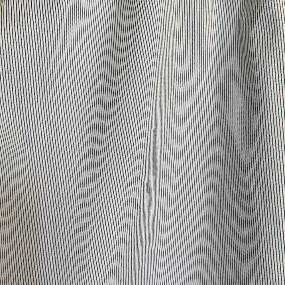 Blue, ruffled, strapless top - Picture 6 of 6